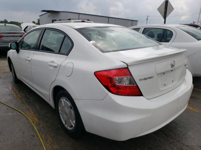 2012 HONDA CIVIC HF 2HGFB2F6XCH546320