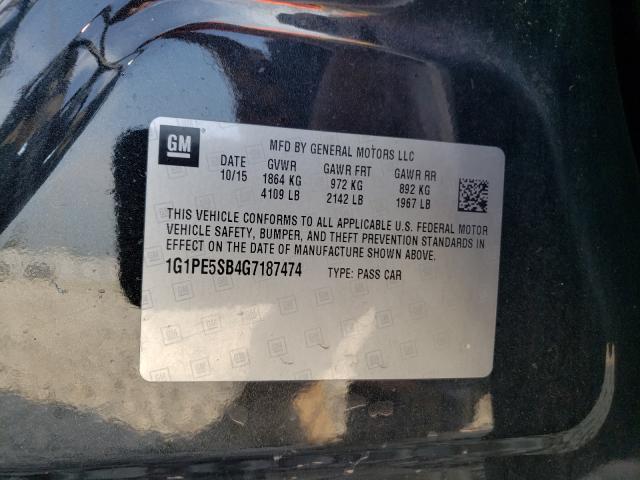 2016 CHEVROLET CRUZE LIMI #3304617441