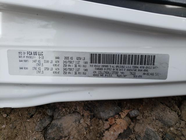 2020 JEEP GLADIATOR 1C6JJTAGXLL127282