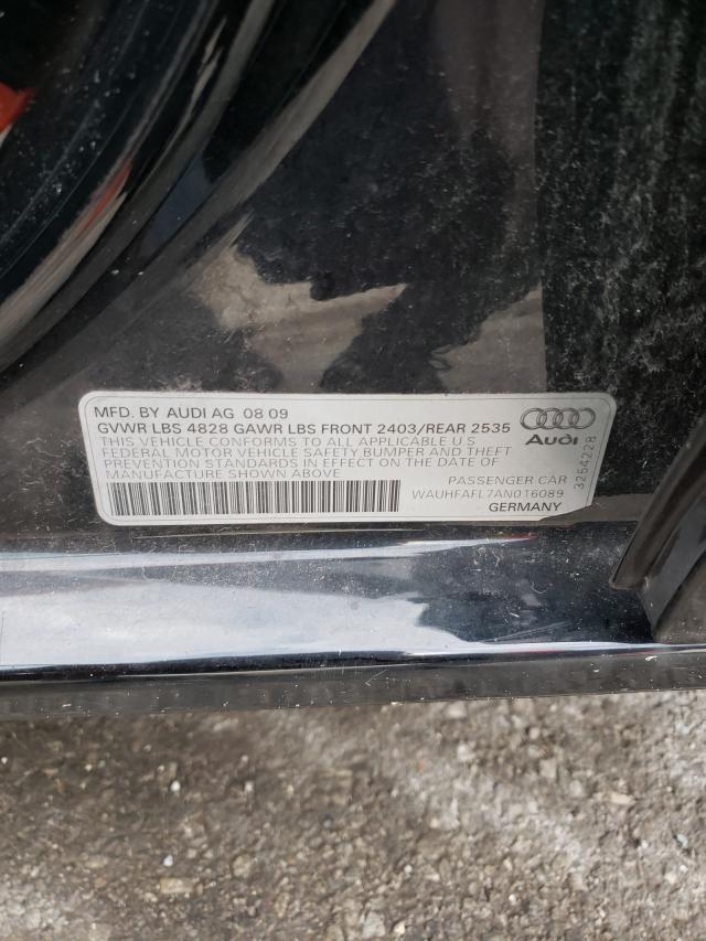 2010 AUDI A4 WAUHFAFL7AN016089