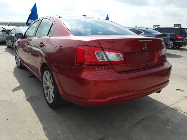 2011 MITSUBISHI GALANT ES 4A32B3FF4BE013580