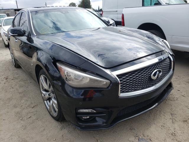 Salvage cars for sale from Copart Los Angeles, CA: 2017 Infiniti Q70 3.7