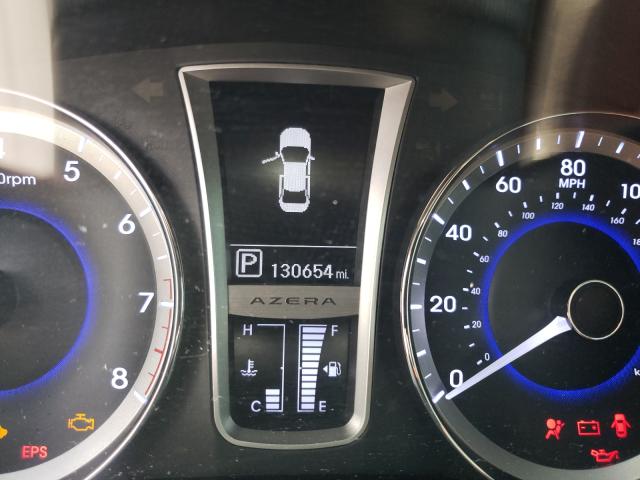 2013 HYUNDAI AZERA KMHFG4JGXDA245702