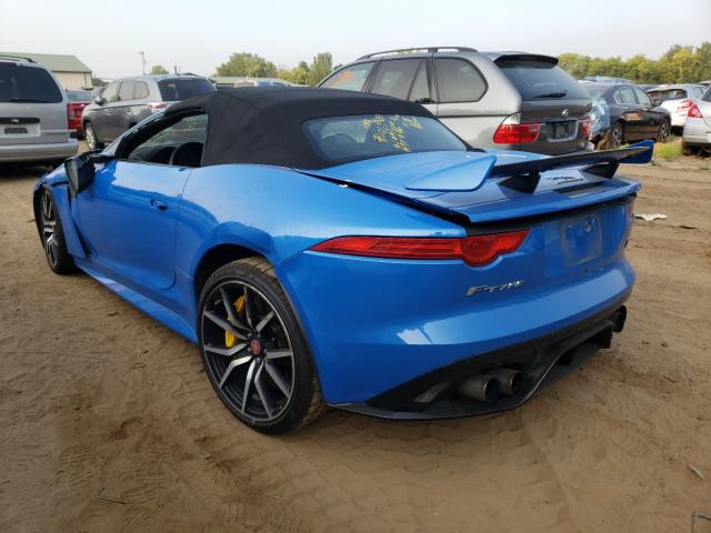 2017 JAGUAR F-TYPE SVR SAJWJ6K84HMK41174