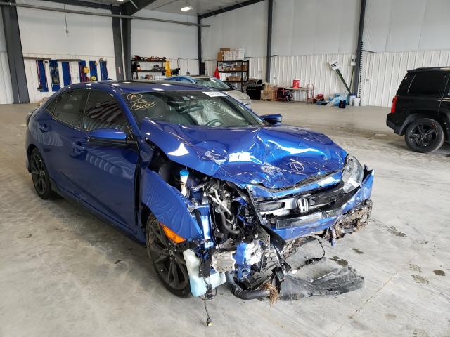 Salvage cars for sale from Copart Lumberton, NC: 2018 Honda Civic Sport
