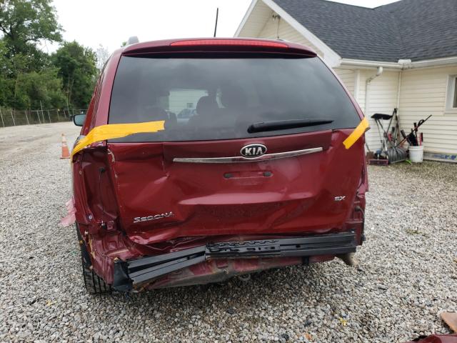 2014 KIA SEDONA EX KNDMH4C76E6587349