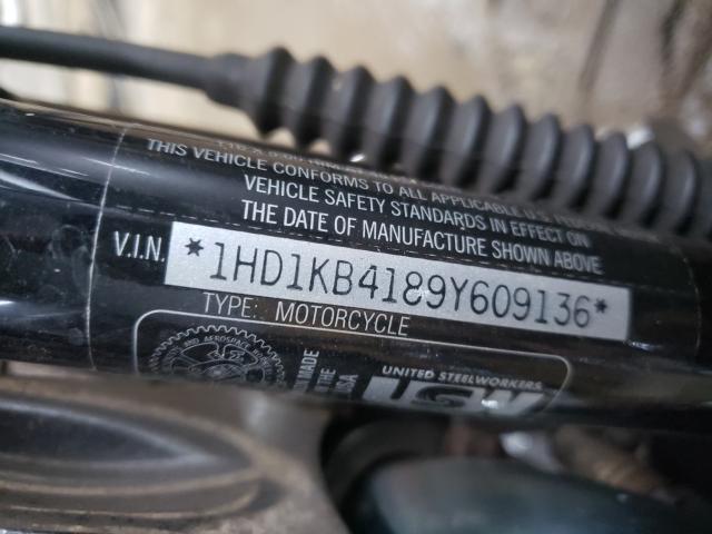 2009 HARLEY-DAVIDSON FLHX 1HD1KB4189Y609136