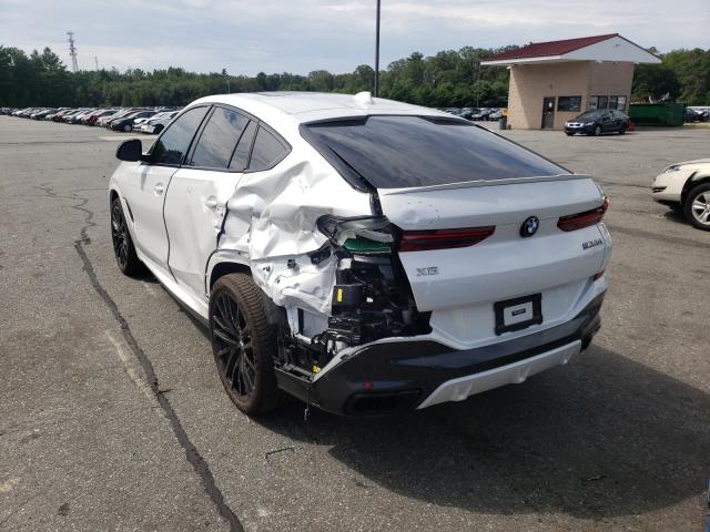 2021 BMW X6 M50I 5UXCY8C02M9F76840