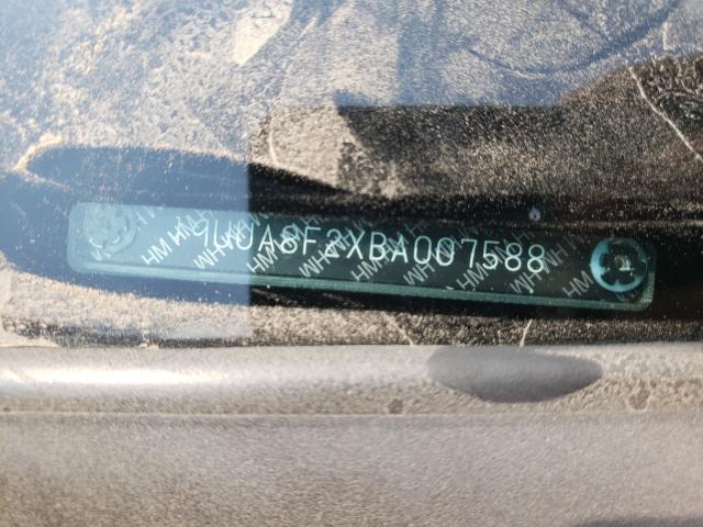 2011 ACURA TL 19UUA8F2XBA007588