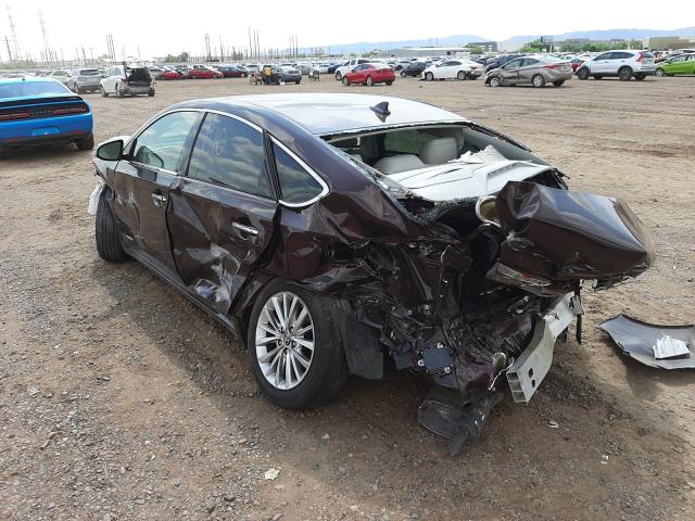 2018 TOYOTA AVALON HYB 4T1BD1EBXJU064453