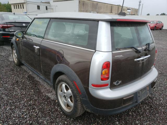 2010 MINI COOPER CLU WMWML3C55ATX39296