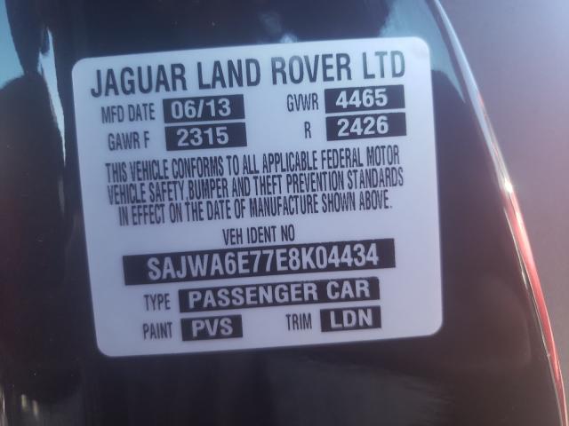 2014 JAGUAR F-TYPE SAJWA6E77E8K04434