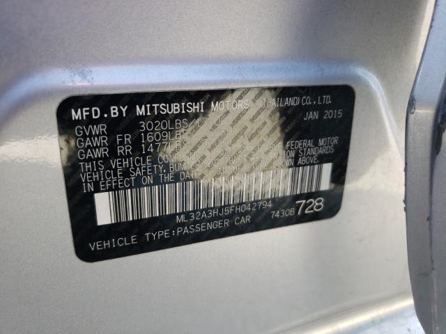 2015 MITSUBISHI MIRAGE DE ML32A3HJ5FH042794