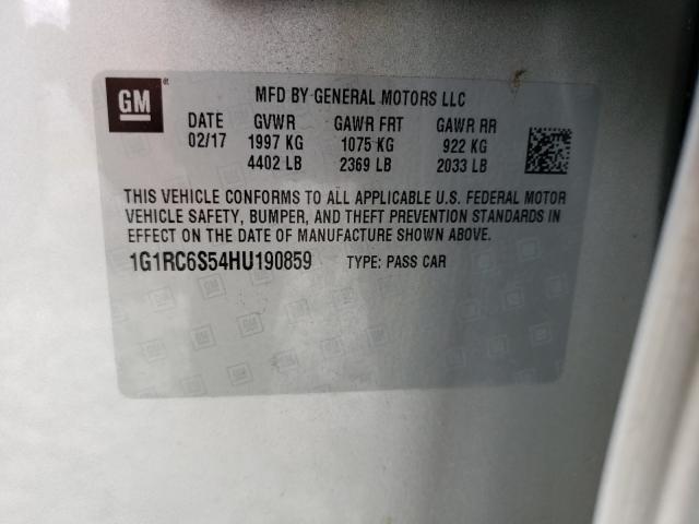 VIN 1G1RC6S54HU190859 2017 Chevrolet Volt, LT no.10