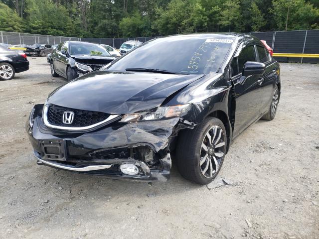 2015 HONDA CIVIC EXL 19XFB2F98FE058802