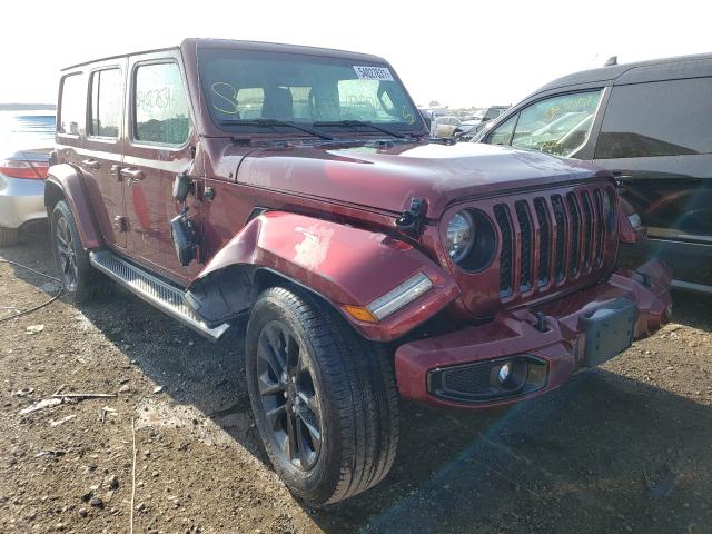 2021 JEEP WRANGLER UNLIMITED SAHARA Photos | IL - CHICAGO NORTH -  Repairable Salvage Car Auction on Thu. Sep 30, 2021 - Copart USA