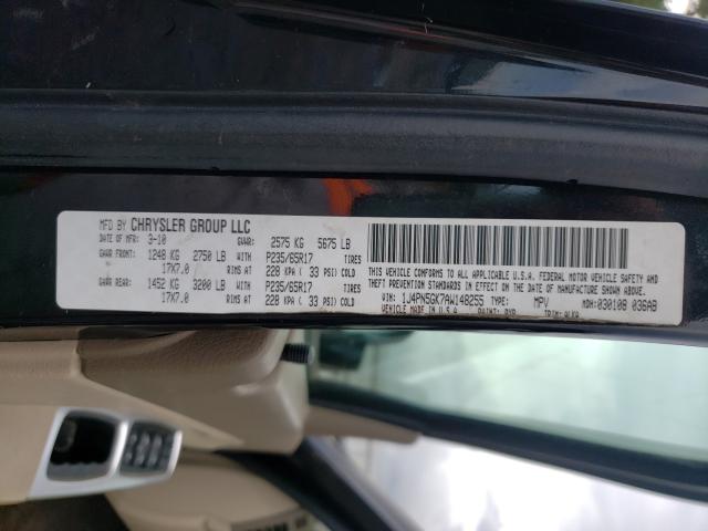 2010 JEEP LIBERTY LI 1J4PN5GK7AW148255