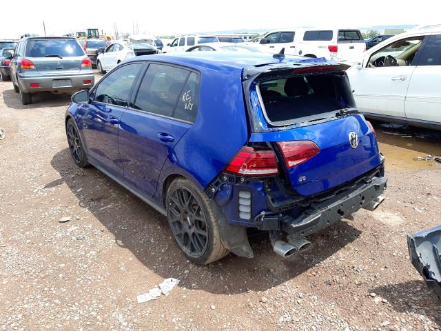 2019 VOLKSWAGEN GOLF R WVWVA7AUXKW150288