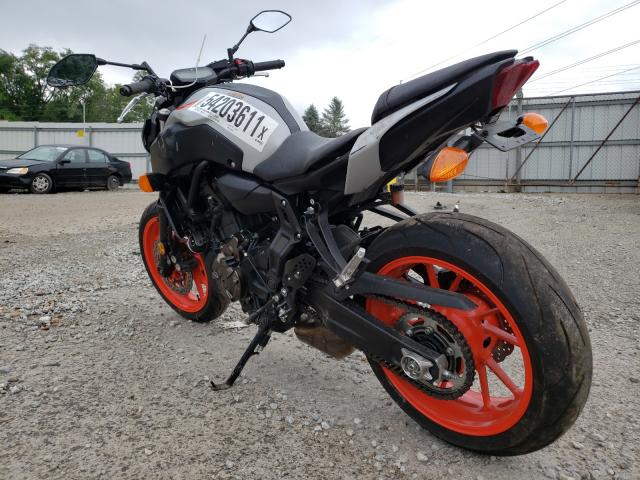 2019 YAMAHA MT07 JYARM27E8KA004928