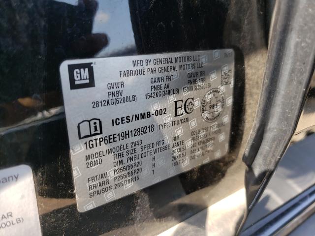 2017 GMC CANYON DEN 1GTP6EE19H1289218