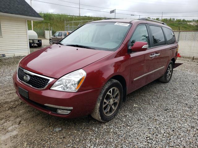 2014 KIA SEDONA EX KNDMH4C76E6587349