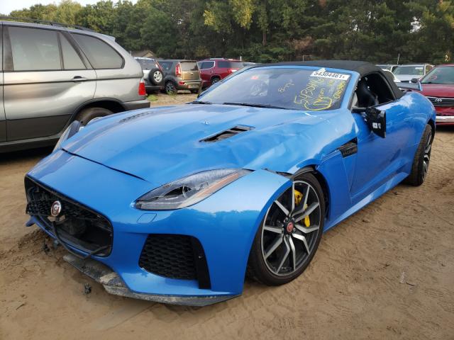 2017 JAGUAR F-TYPE SVR SAJWJ6K84HMK41174