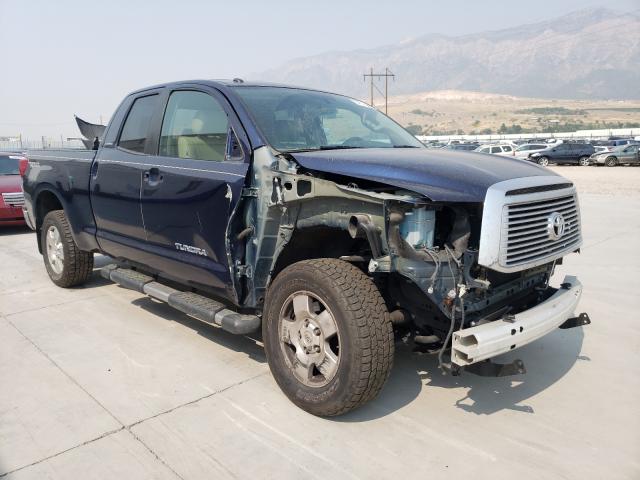 Salvage cars for sale from Copart Farr West, UT: 2010 Toyota Tundra DOU