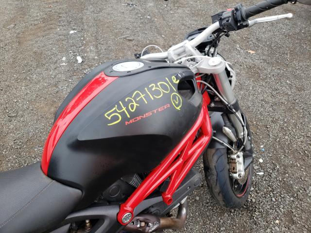 2012 DUCATI MONSTER 79 ZDM1RANN9CB053930