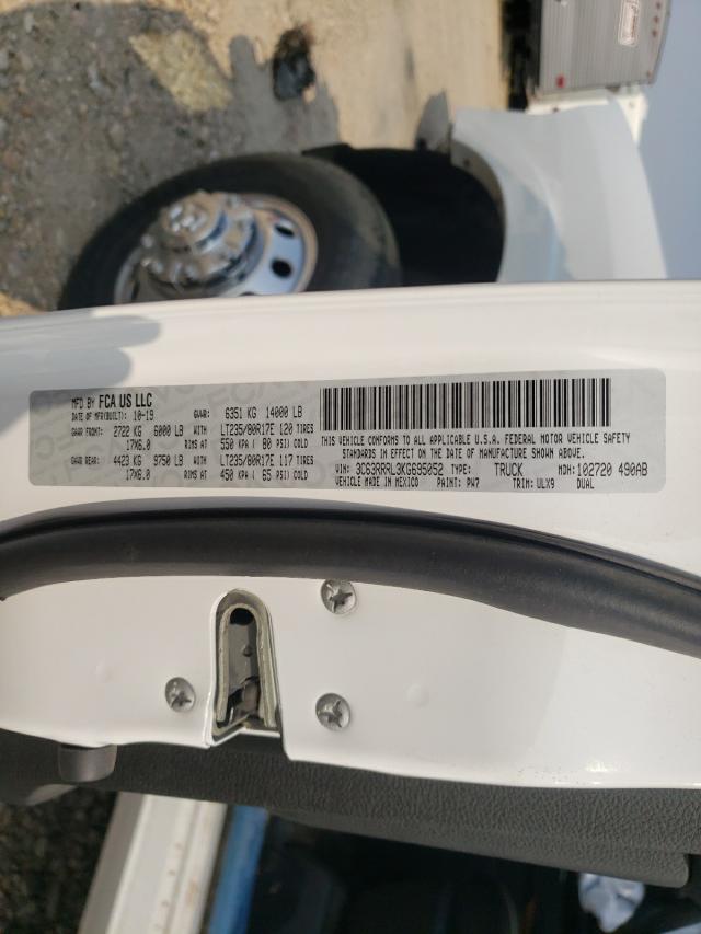 2019 RAM 3500 LIMIT 3C63RRRL3KG695052