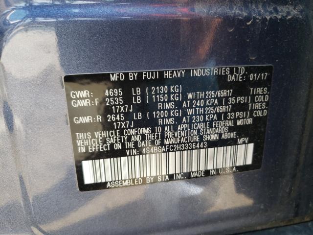 4S4BSAFC2H3336443 Subaru Outback 2.5i Premium