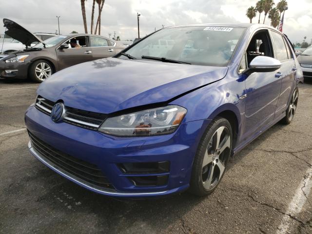 2016 VOLKSWAGEN GOLF R WVWUF7AU8GW092346