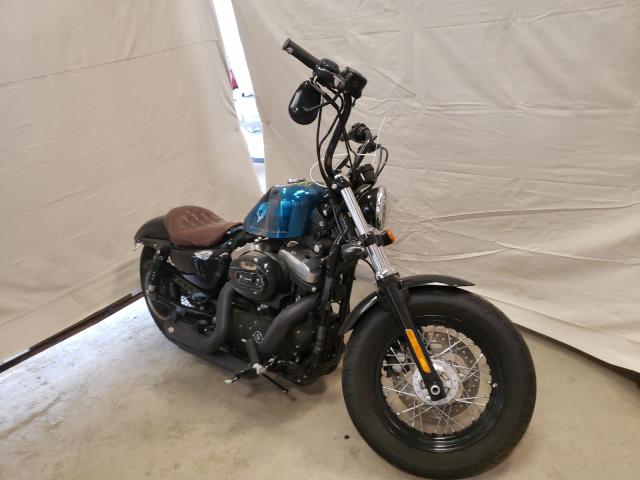 Salvage motorcycles for sale at Warren, MA auction: 2015 Harley-Davidson XL1200 FOR