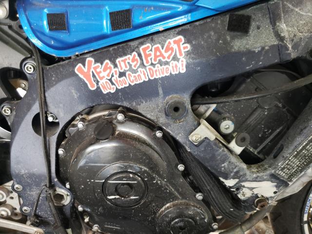 2012 SUZUKI GSX-R600 JS1GN7FA7C2100611