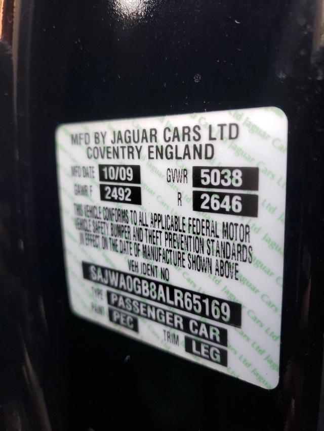 2010 JAGUAR XF PREMIUM SAJWA0GB8ALR65169
