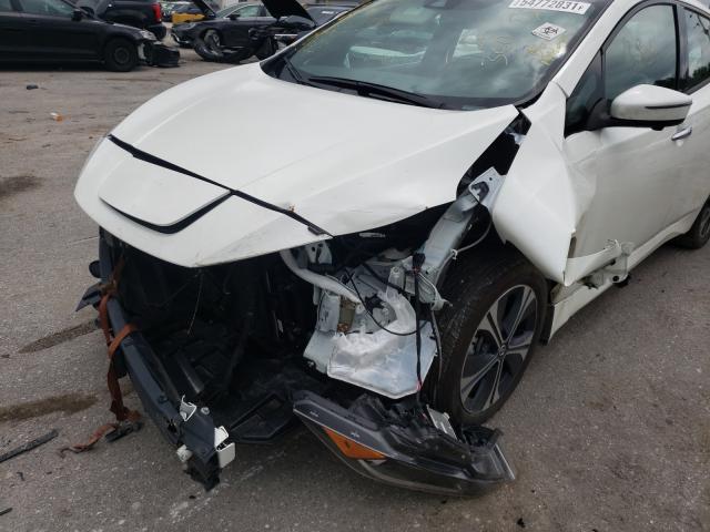 2021 NISSAN LEAF SL PL 1N4BZ1DV2MC550059