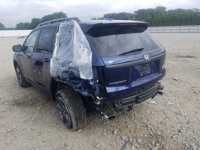 2019 HONDA PASSPORT T 5FNYF8H90KB002824