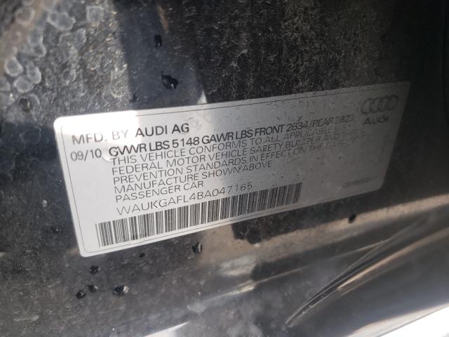 2011 AUDI S4 PRESTIG WAUKGAFL4BA047165