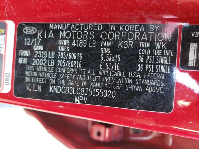 2018 KIA NIRO KNDCB3LC8J5155320