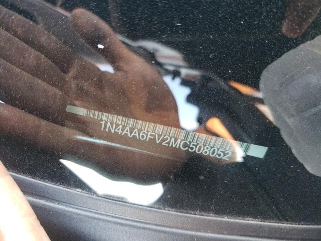 2021 NISSAN MAXIMA PLA 1N4AA6FV2MC508052