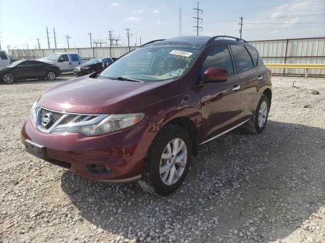 2012 NISSAN MURANO S JN8AZ1MU0CW112834