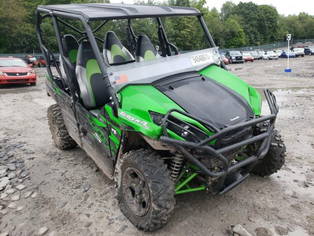 Salvage cars for sale from Copart Duryea, PA: 2021 Kawasaki KRT800 J