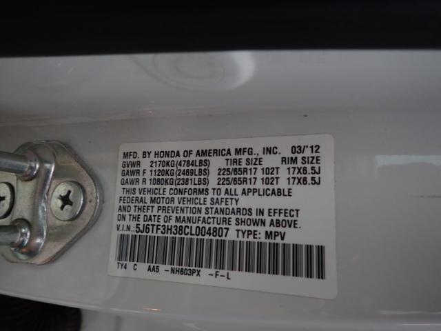 2012 HONDA CROSSTOUR 5J6TF3H38CL004807