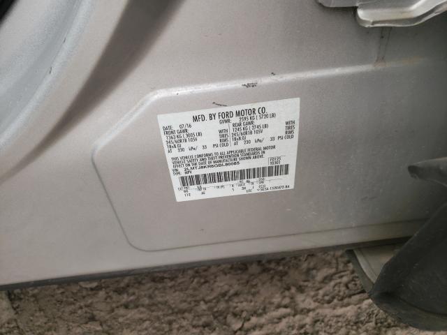 2016 LINCOLN MKX SELECT 2LMTJ8KR6GBL80085