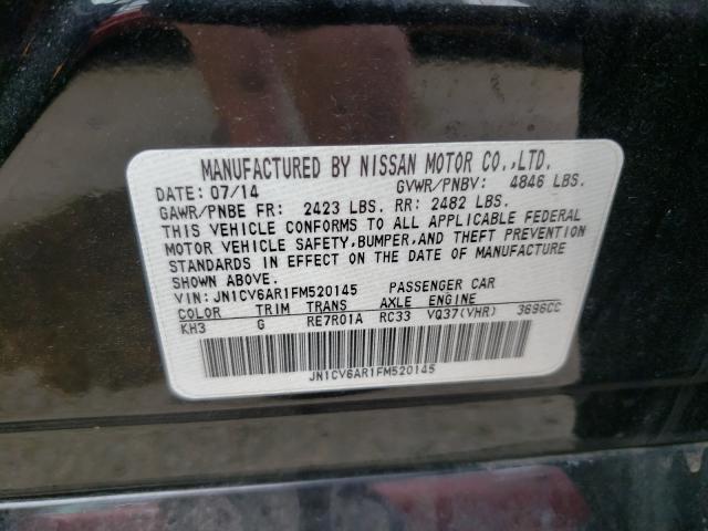 2015 INFINITI Q40 JN1CV6AR1FM520145