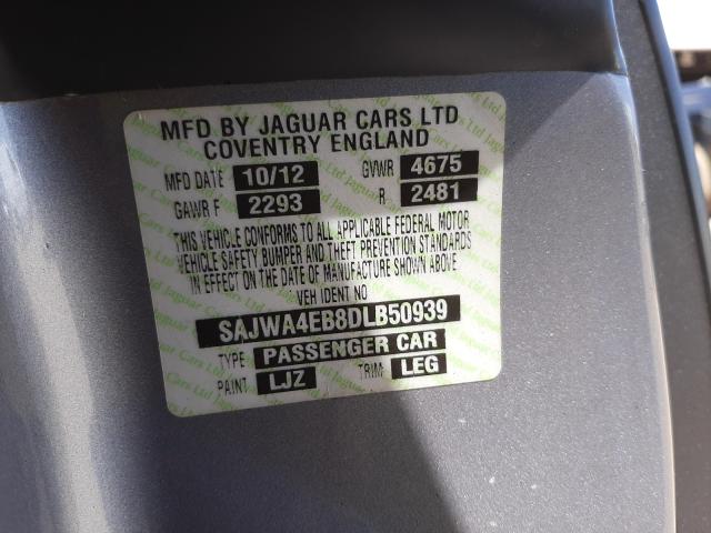 2013 JAGUAR XK SAJWA4EB8DLB50939