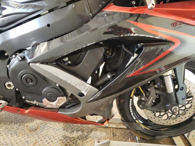 2009 SUZUKI GSX-R600 JS1GN7EA292100719