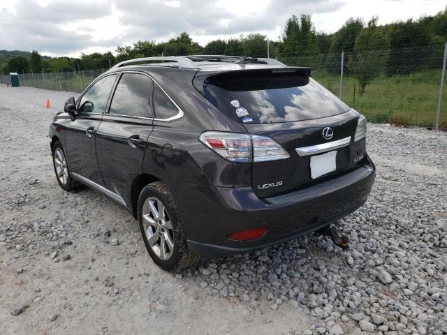 2010 LEXUS RX350 2T2BK1BA2AC067197