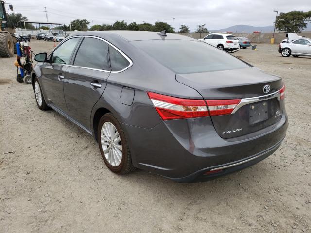 2014 TOYOTA AVALON HYB 4T1BD1EBXEU026601