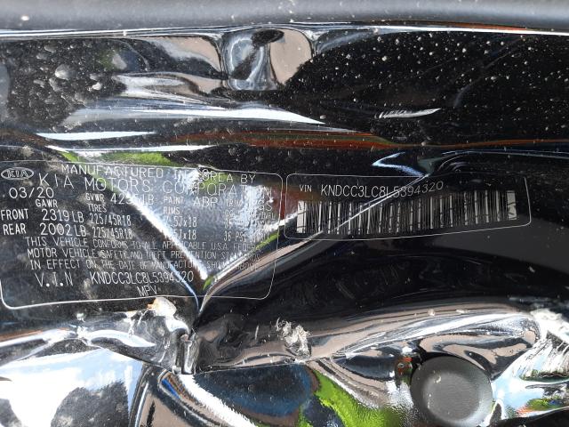 2020 KIA NIRO TOURI KNDCC3LC8L5394320