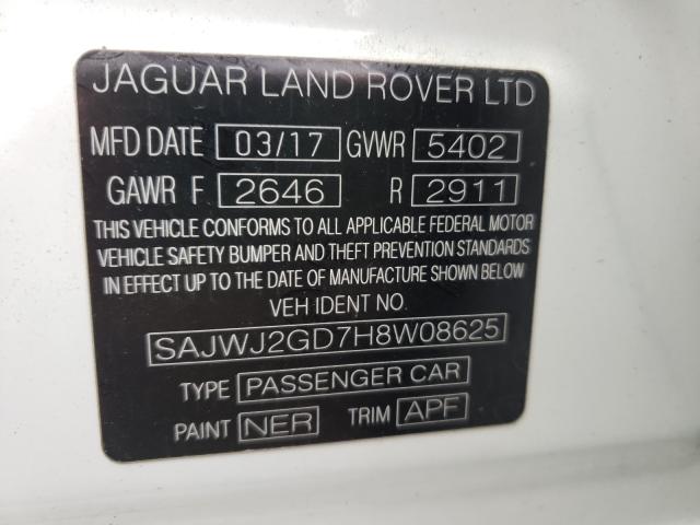 2017 JAGUAR XJL PORTFO SAJWJ2GD7H8W08625